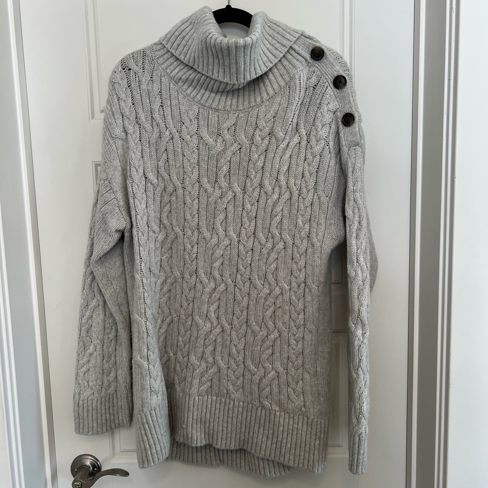 Banana Repulic cowl neck knit sweater dress